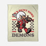 Game Mascot Devil Hunter-None-Fleece-Blanket-Studio Mootant