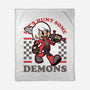 Game Mascot Devil Hunter-None-Fleece-Blanket-Studio Mootant