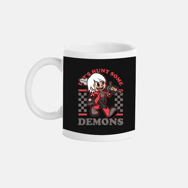 Game Mascot Devil Hunter-None-Mug-Drinkware-Studio Mootant