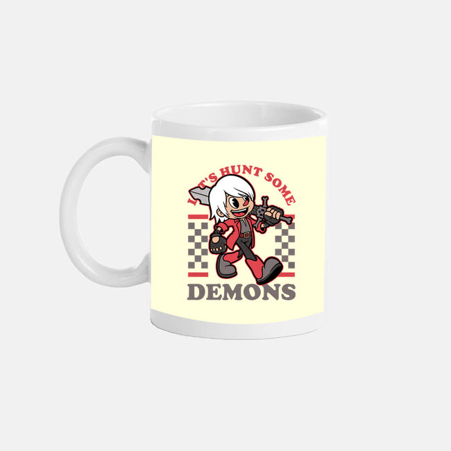 Game Mascot Devil Hunter-None-Mug-Drinkware-Studio Mootant