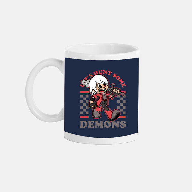 Game Mascot Devil Hunter-None-Mug-Drinkware-Studio Mootant