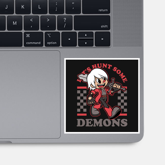 Game Mascot Devil Hunter-None-Glossy-Sticker-Studio Mootant