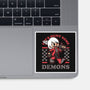 Game Mascot Devil Hunter-None-Glossy-Sticker-Studio Mootant