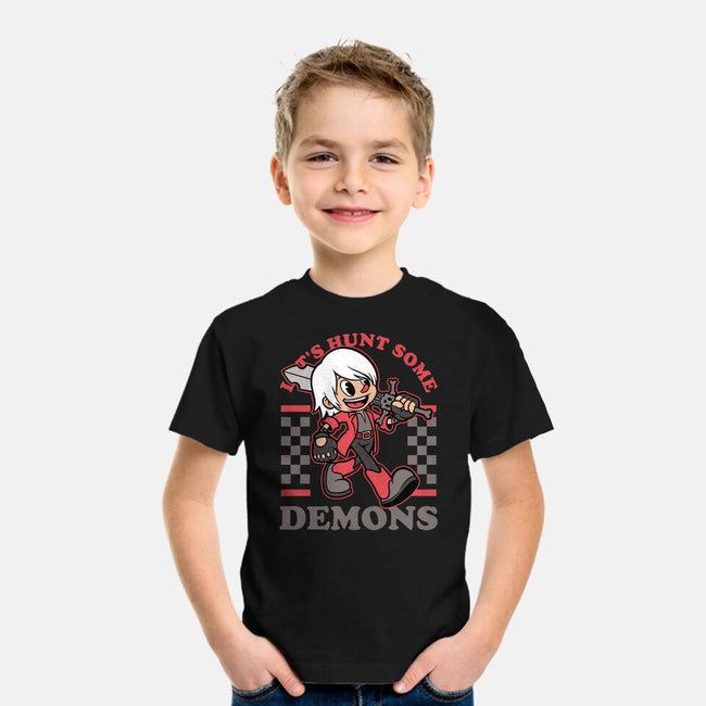 Game Mascot Devil Hunter-Youth-Basic-Tee-Studio Mootant