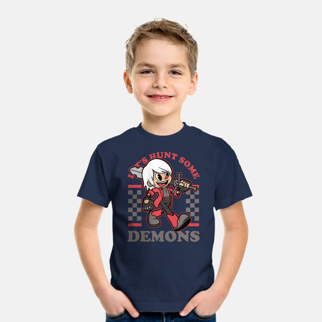 Game Mascot Devil Hunter-Youth-Basic-Tee-Studio Mootant