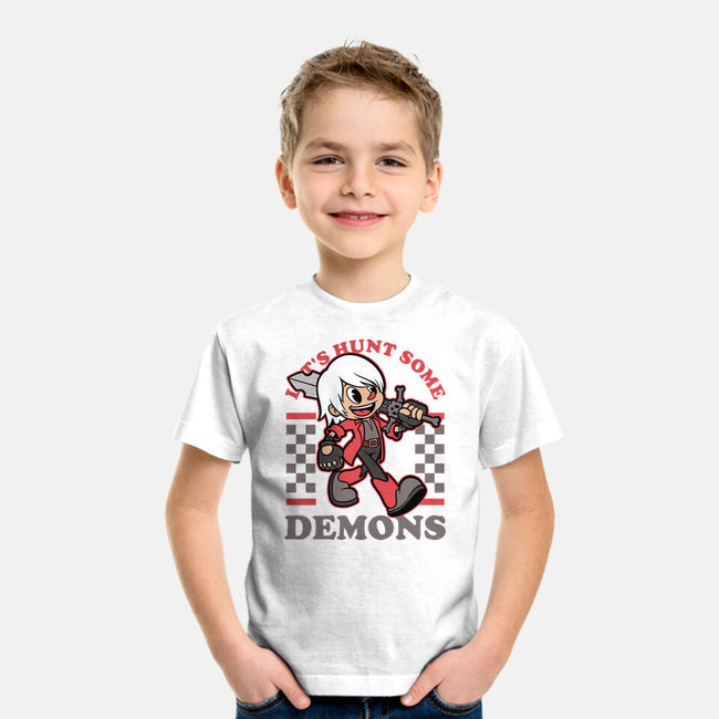 Game Mascot Devil Hunter-Youth-Basic-Tee-Studio Mootant