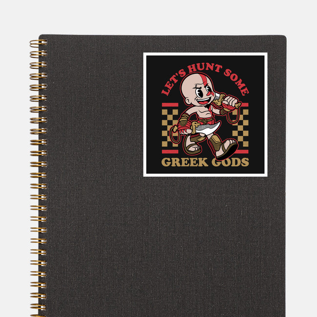 Game Mascot Demigod Hunter-None-Glossy-Sticker-Studio Mootant