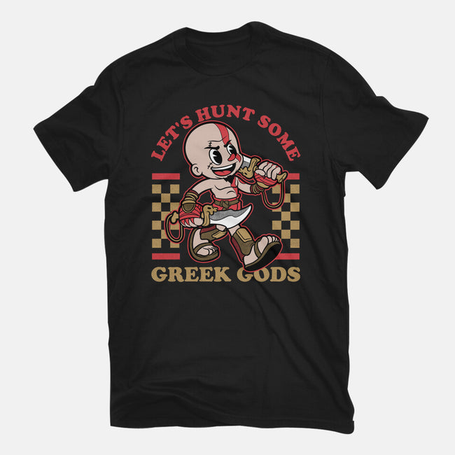 Game Mascot Demigod Hunter-Womens-Fitted-Tee-Studio Mootant
