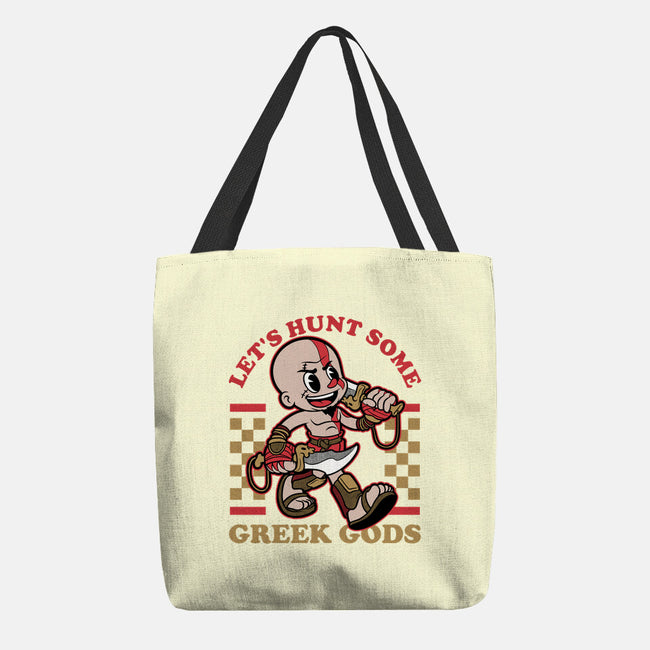 Game Mascot Demigod Hunter-None-Basic Tote-Bag-Studio Mootant
