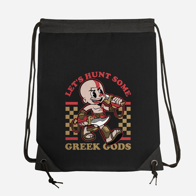 Game Mascot Demigod Hunter-None-Drawstring-Bag-Studio Mootant