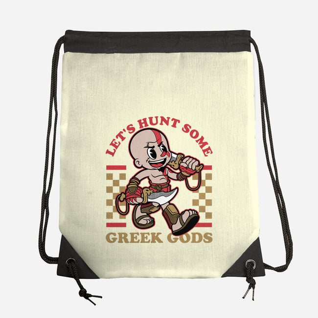 Game Mascot Demigod Hunter-None-Drawstring-Bag-Studio Mootant