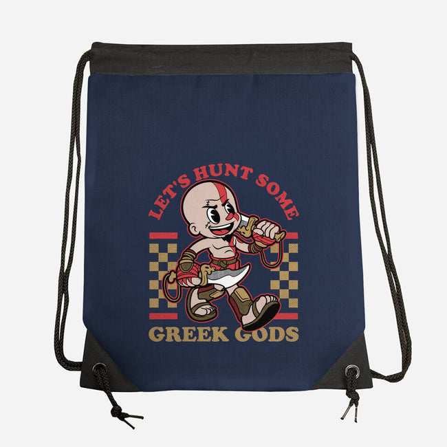 Game Mascot Demigod Hunter-None-Drawstring-Bag-Studio Mootant