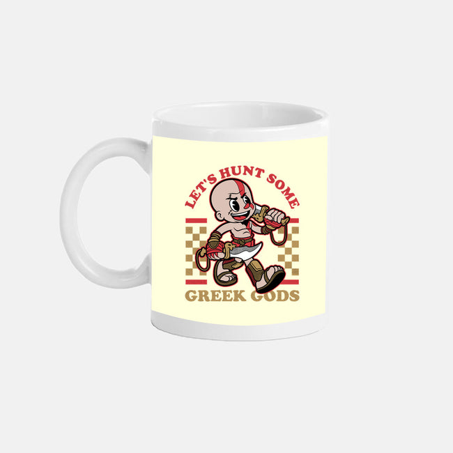 Game Mascot Demigod Hunter-None-Mug-Drinkware-Studio Mootant
