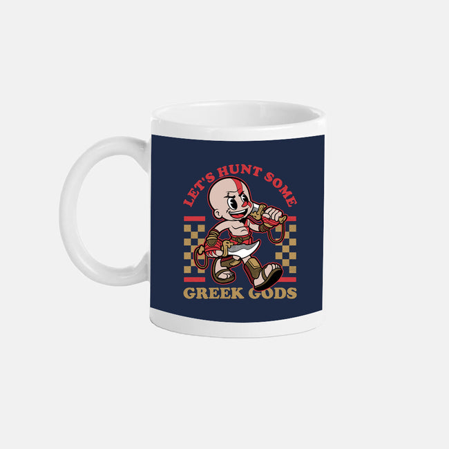 Game Mascot Demigod Hunter-None-Mug-Drinkware-Studio Mootant