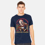 Game Mascot Demigod Hunter-Mens-Heavyweight-Tee-Studio Mootant