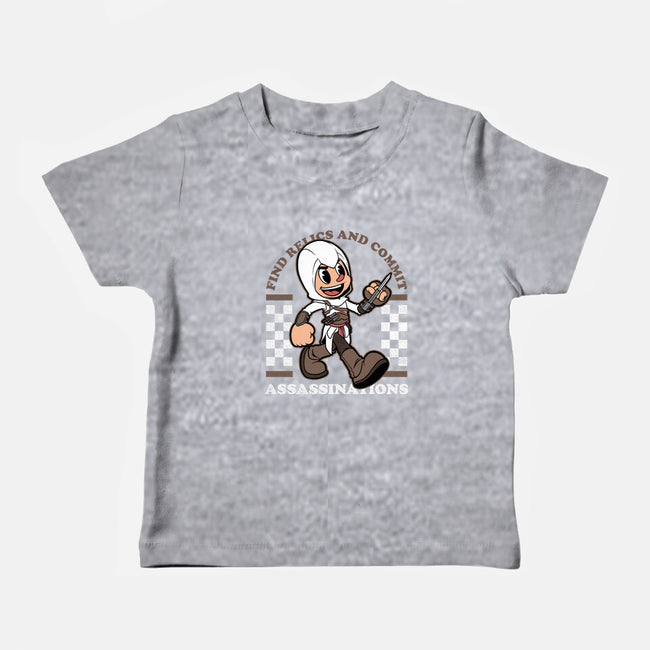 Game Mascot Assassin-Baby-Basic-Tee-Studio Mootant