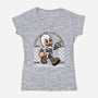 Game Mascot Assassin-Womens-V-Neck-Tee-Studio Mootant