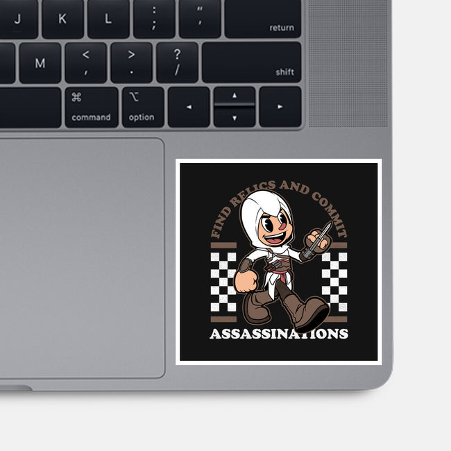 Game Mascot Assassin-None-Glossy-Sticker-Studio Mootant