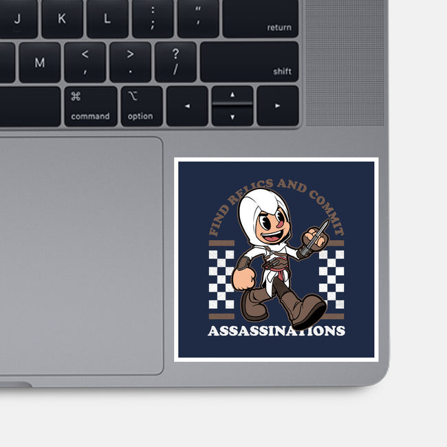 Game Mascot Assassin-None-Glossy-Sticker-Studio Mootant