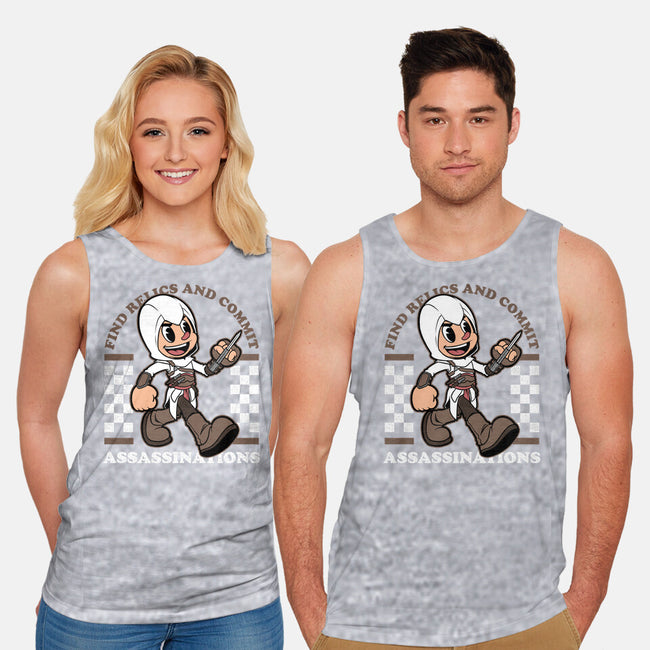 Game Mascot Assassin-Unisex-Basic-Tank-Studio Mootant