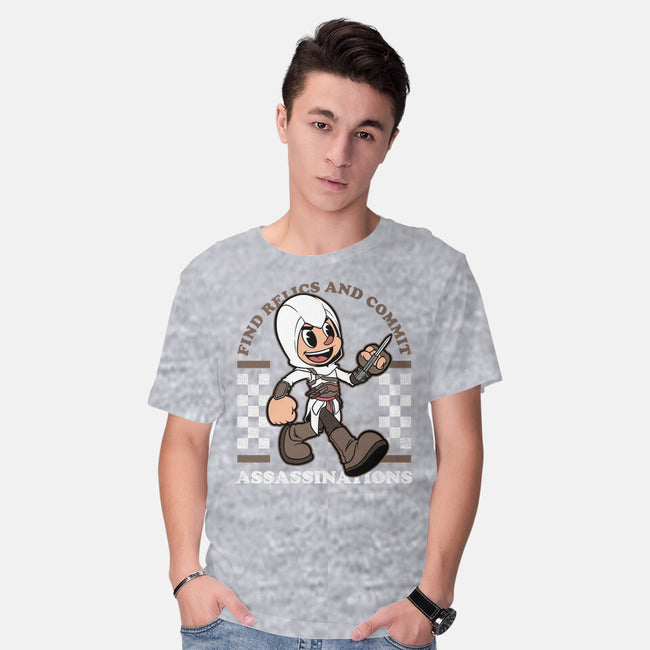 Game Mascot Assassin-Mens-Basic-Tee-Studio Mootant