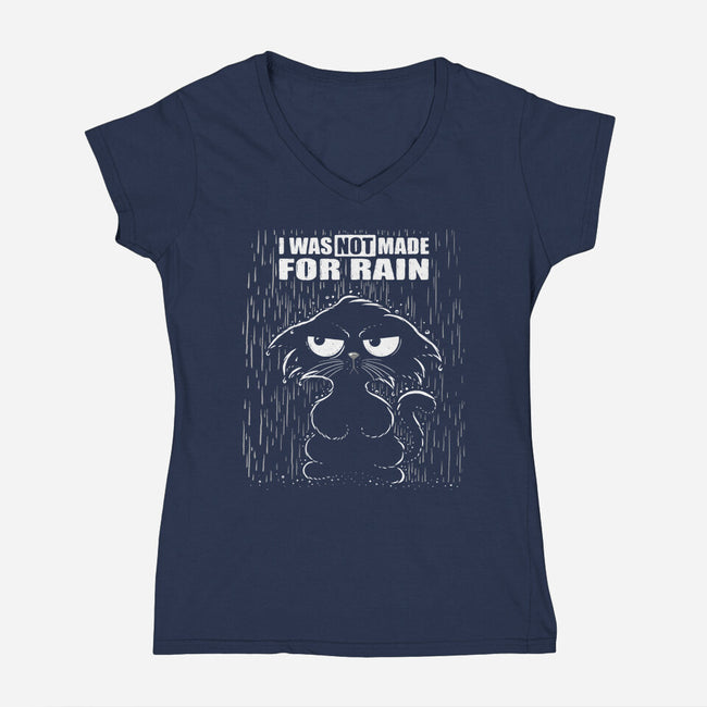 Not Made For Rain-Womens-V-Neck-Tee-erion_designs