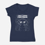 Not Made For Rain-Womens-V-Neck-Tee-erion_designs