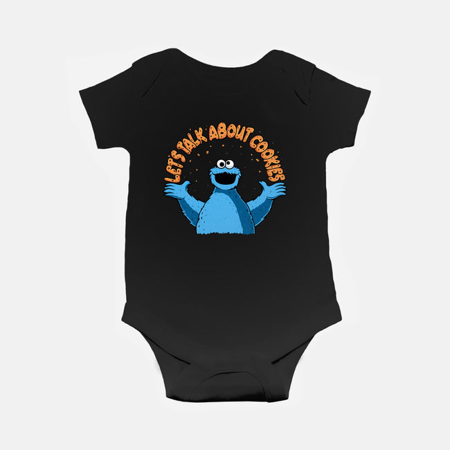 Let's Talk About Cookies-Baby-Basic-Onesie-erion_designs