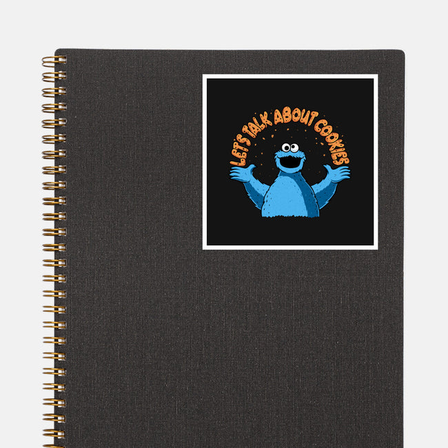 Let's Talk About Cookies-None-Glossy-Sticker-erion_designs