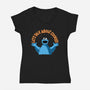 Let's Talk About Cookies-Womens-V-Neck-Tee-erion_designs