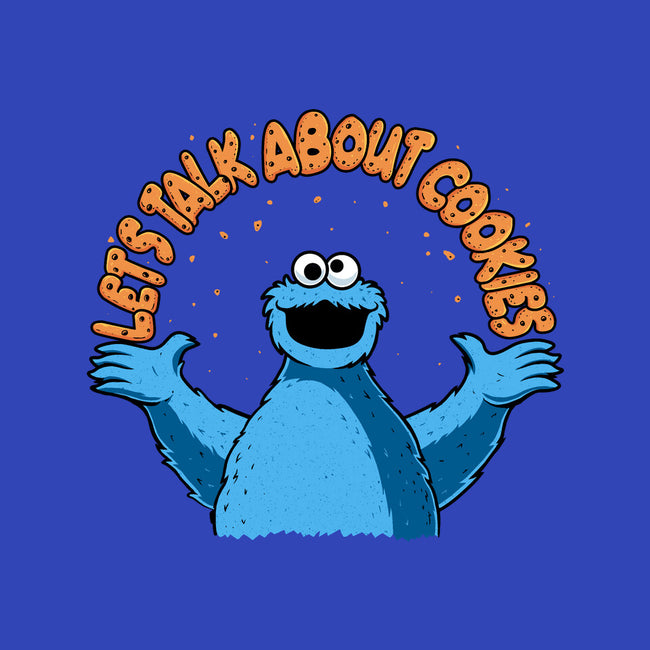 Let's Talk About Cookies-Womens-V-Neck-Tee-erion_designs