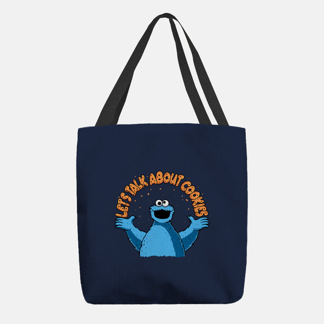 Let's Talk About Cookies-None-Basic Tote-Bag-erion_designs