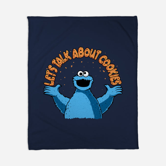 Let's Talk About Cookies-None-Fleece-Blanket-erion_designs