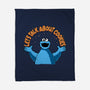 Let's Talk About Cookies-None-Fleece-Blanket-erion_designs
