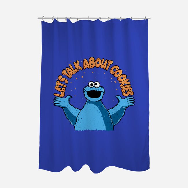 Let's Talk About Cookies-None-Polyester-Shower Curtain-erion_designs