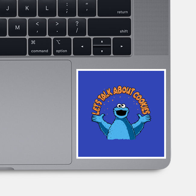 Let's Talk About Cookies-None-Glossy-Sticker-erion_designs