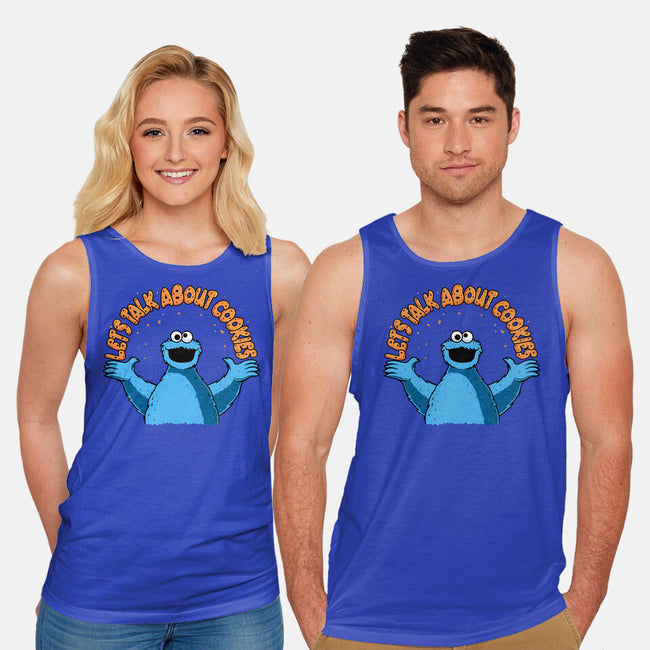 Let's Talk About Cookies-Unisex-Basic-Tank-erion_designs