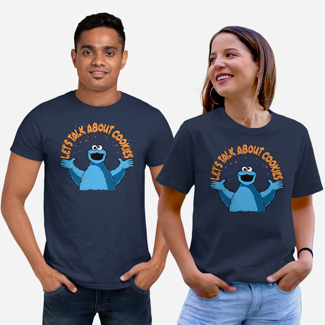 Let's Talk About Cookies-Unisex-Basic-Tee-erion_designs