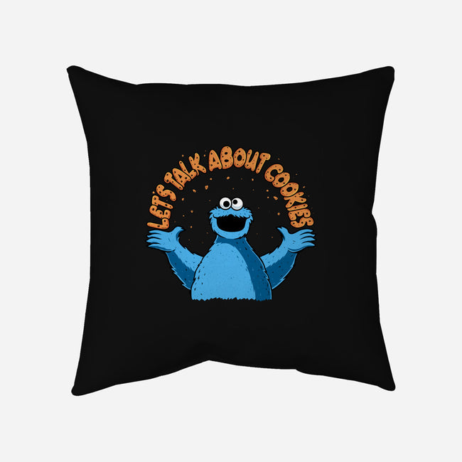 Let's Talk About Cookies-None-Removable Cover w Insert-Throw Pillow-erion_designs