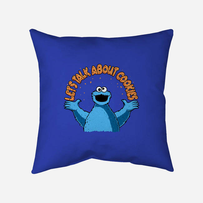 Let's Talk About Cookies-None-Removable Cover w Insert-Throw Pillow-erion_designs