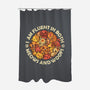 Fluent In Meows And Woofs-None-Polyester-Shower Curtain-erion_designs
