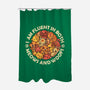 Fluent In Meows And Woofs-None-Polyester-Shower Curtain-erion_designs