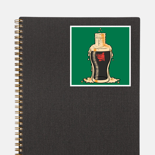 Black Knight Pub-None-Glossy-Sticker-imisko