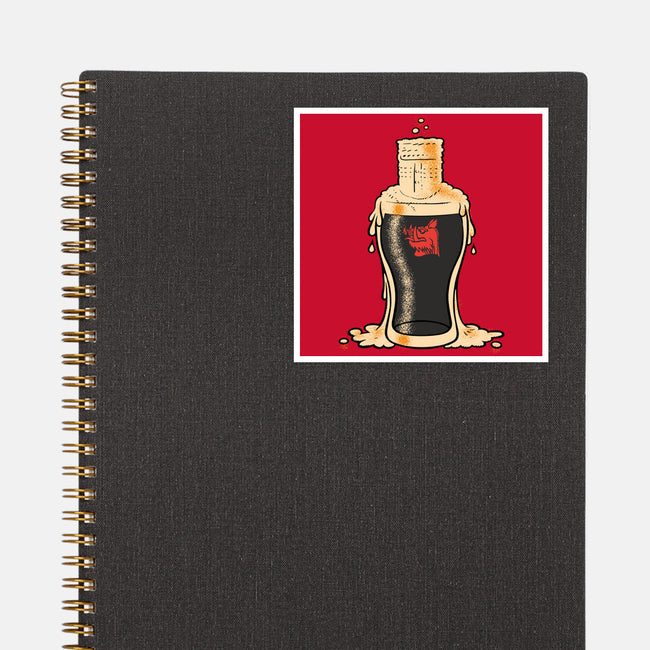 Black Knight Pub-None-Glossy-Sticker-imisko