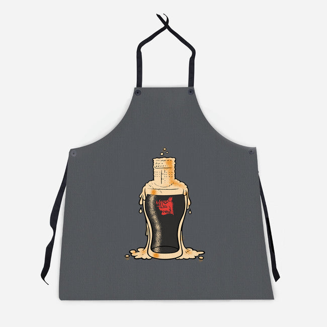 Black Knight Pub-Unisex-Kitchen-Apron-imisko