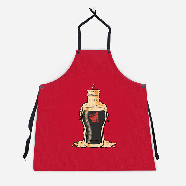 Black Knight Pub-Unisex-Kitchen-Apron-imisko