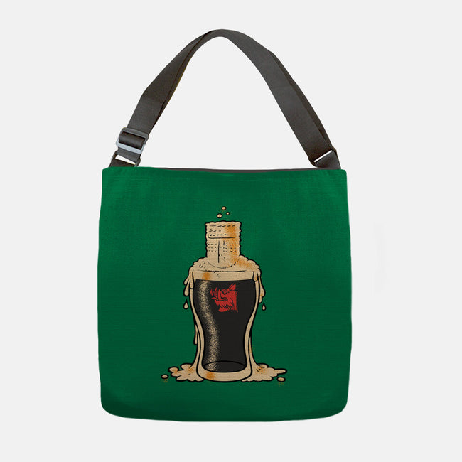Black Knight Pub-None-Adjustable Tote-Bag-imisko