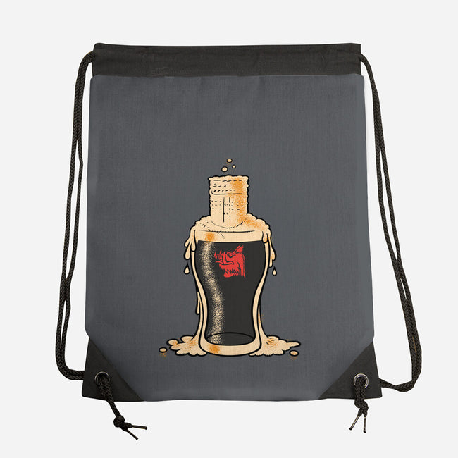 Black Knight Pub-None-Drawstring-Bag-imisko