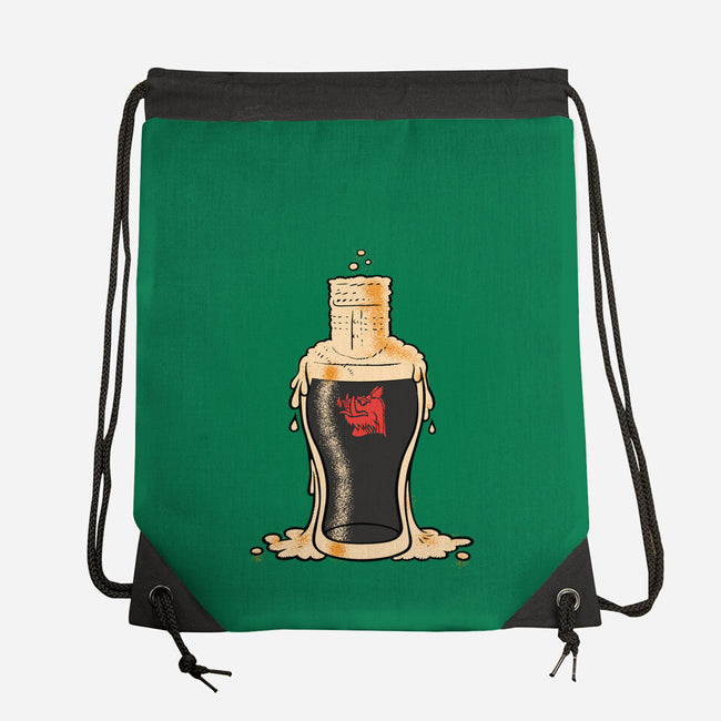 Black Knight Pub-None-Drawstring-Bag-imisko