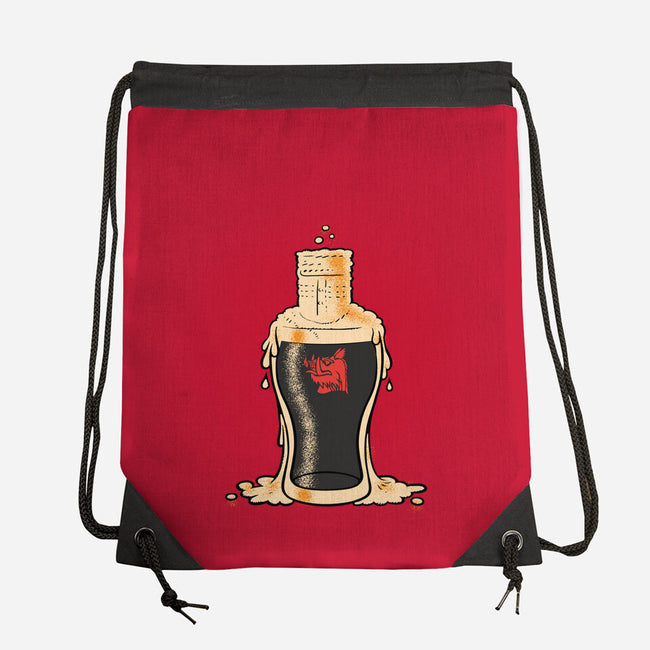 Black Knight Pub-None-Drawstring-Bag-imisko